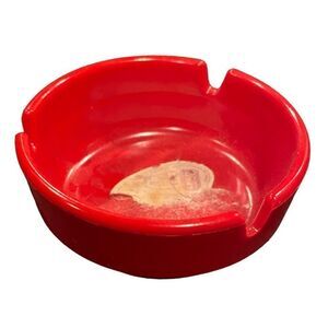 Ges Line Vintage Ashtray Red 70’s Style